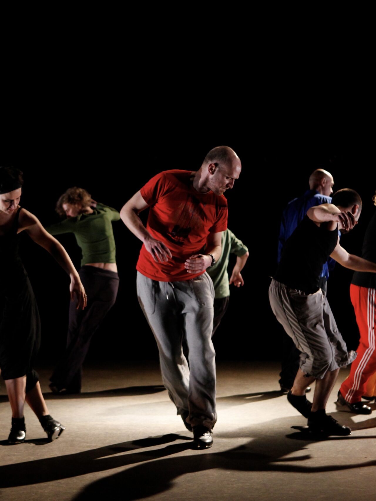 Tap dance class at Studio Footprints